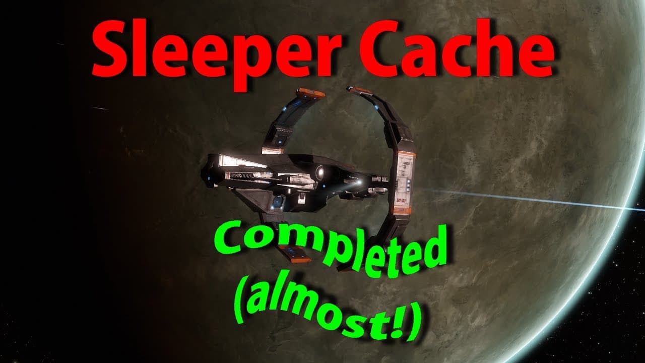 Standard Sleeper Cache Data Site in an Astero - EVE Online