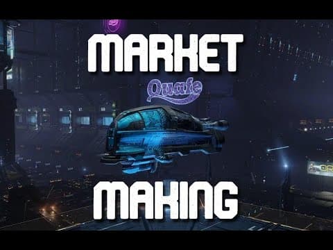 Making and Stocking Markets in EVE Online