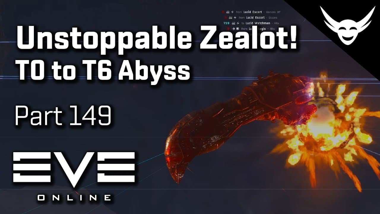 EVE Online - Unstoppable Zealot! - T0 to T6 Abyss Part 149