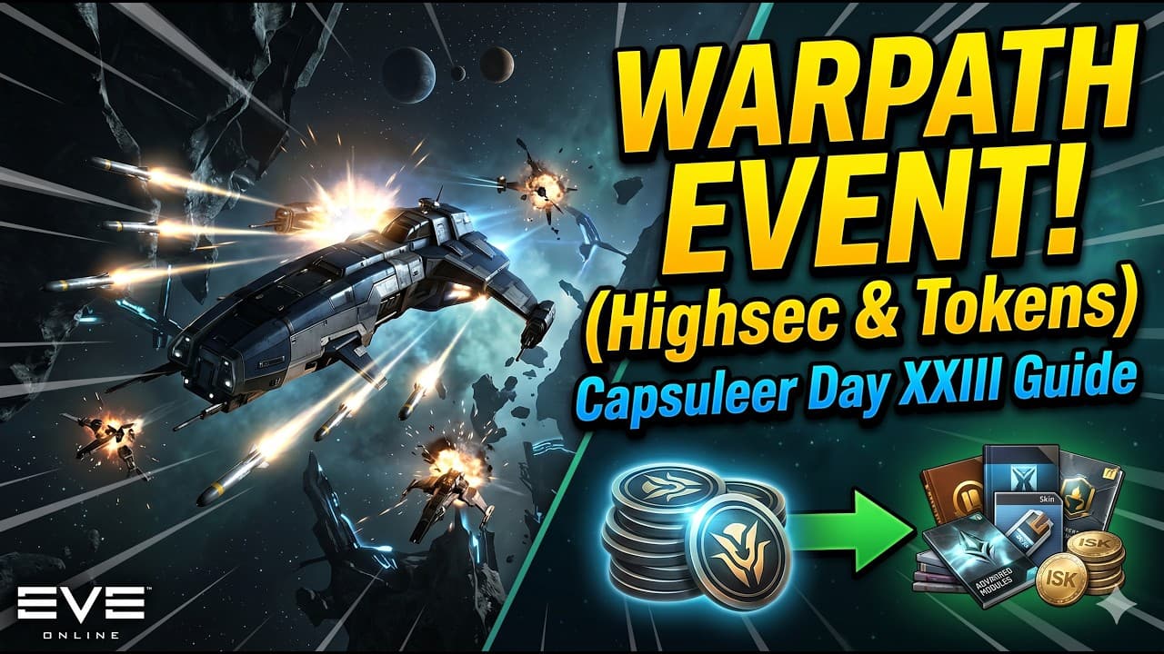 Grinding Warpath Highsec Sites & Trading Tokens | EVE Online Capsuleer Day XXIII