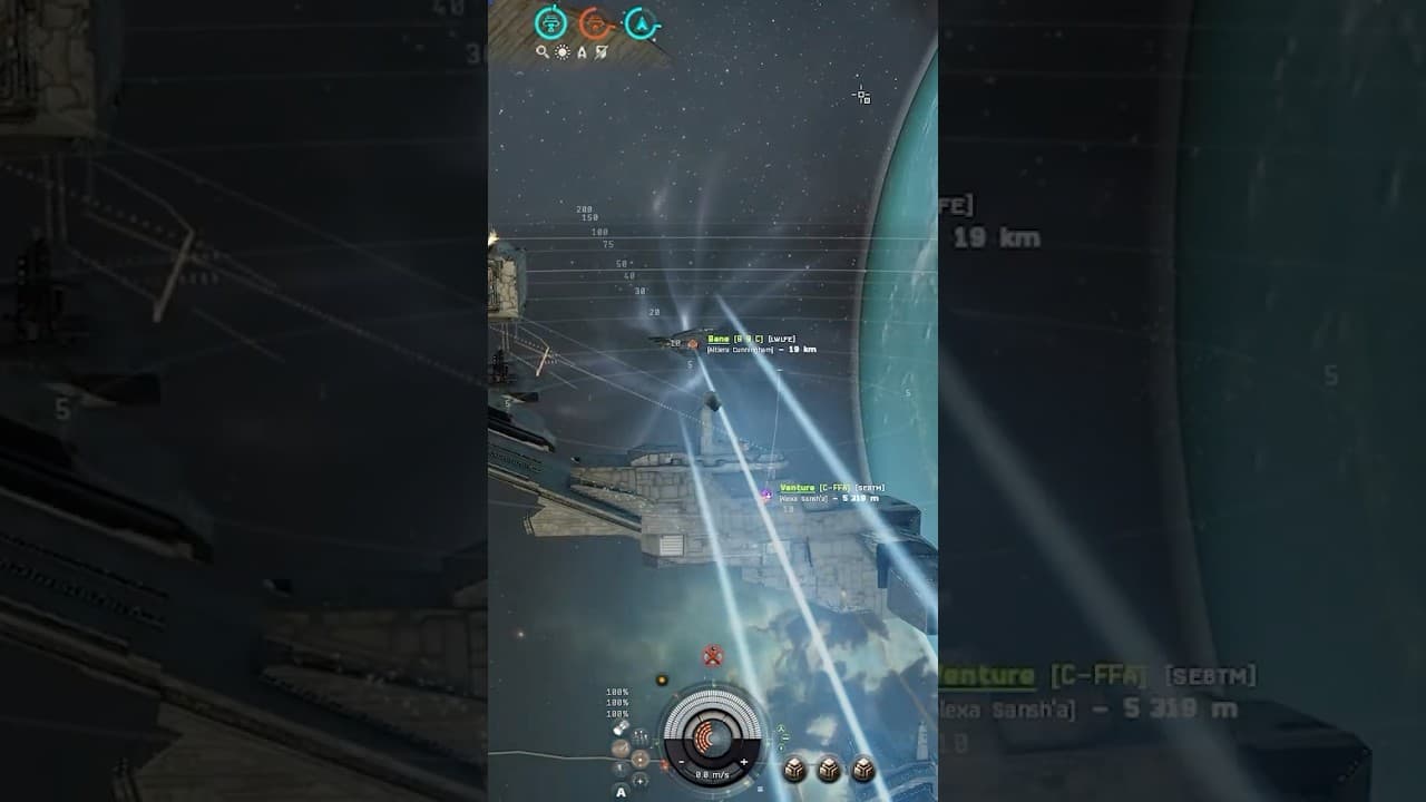 Jump Freighter getting Lanced | EVE Online