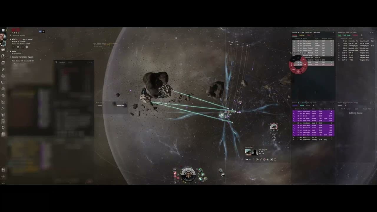Best Kept Dunked [DUNKT] roam to Null to kill an Orca and Hulks - 15.8B in 4 minutes EVE Online