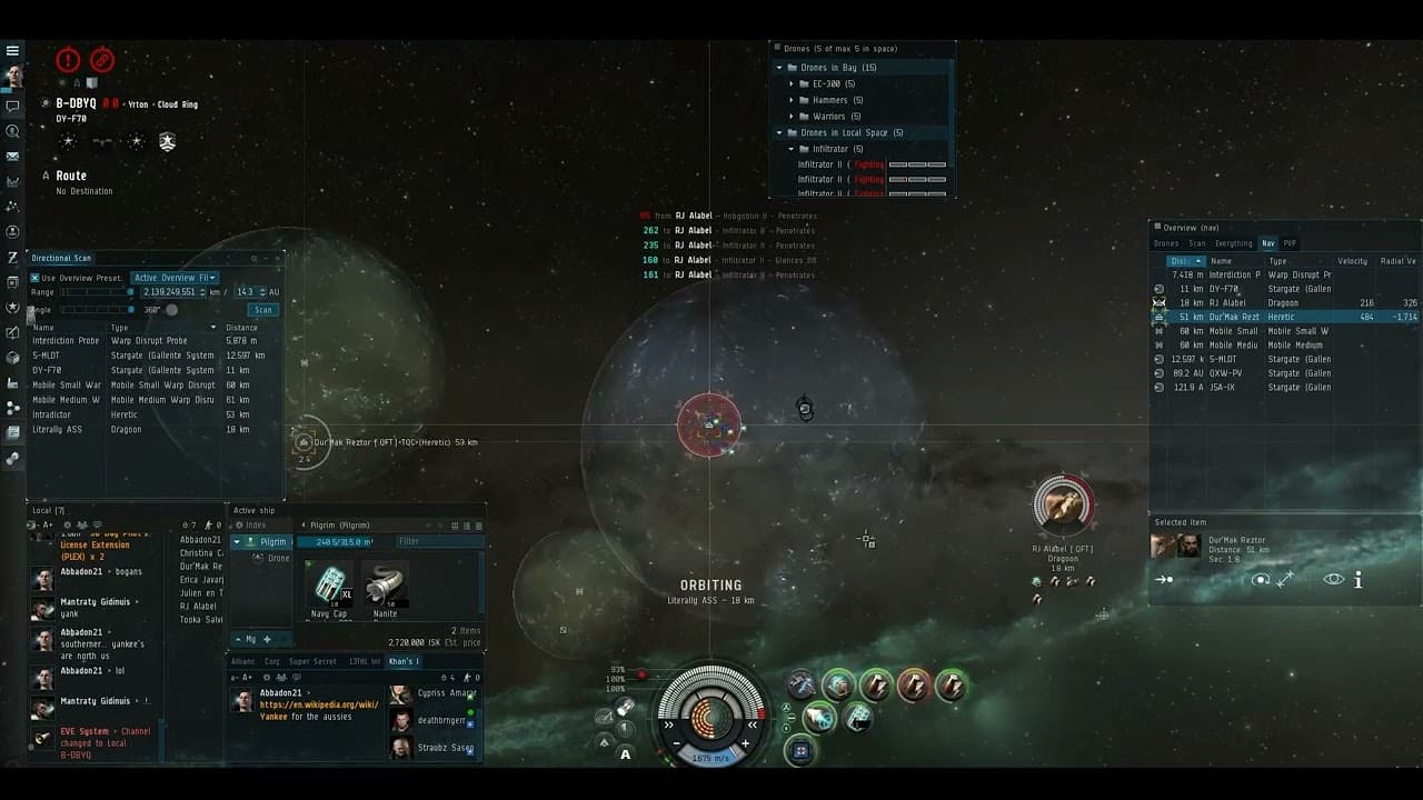 Pilgrim VS Taranis and Dragoon Gang