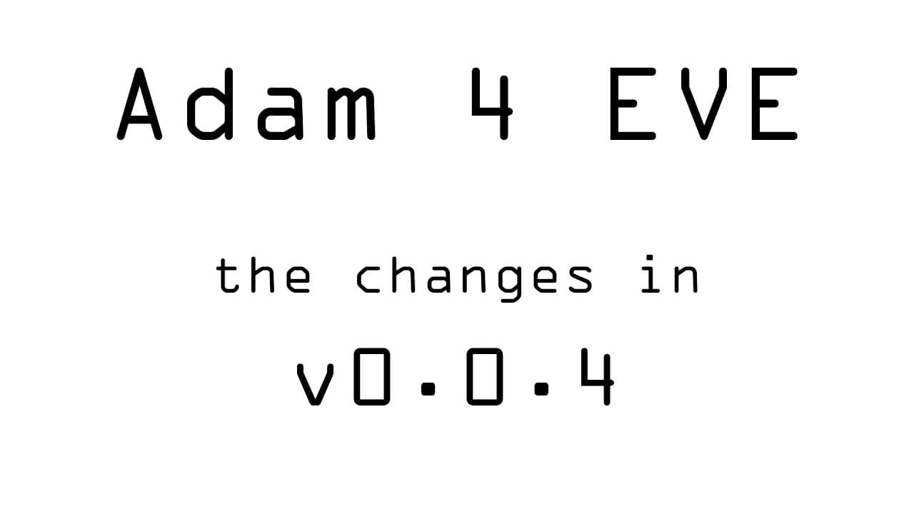 A4E Update - Changes in v0.0.4
