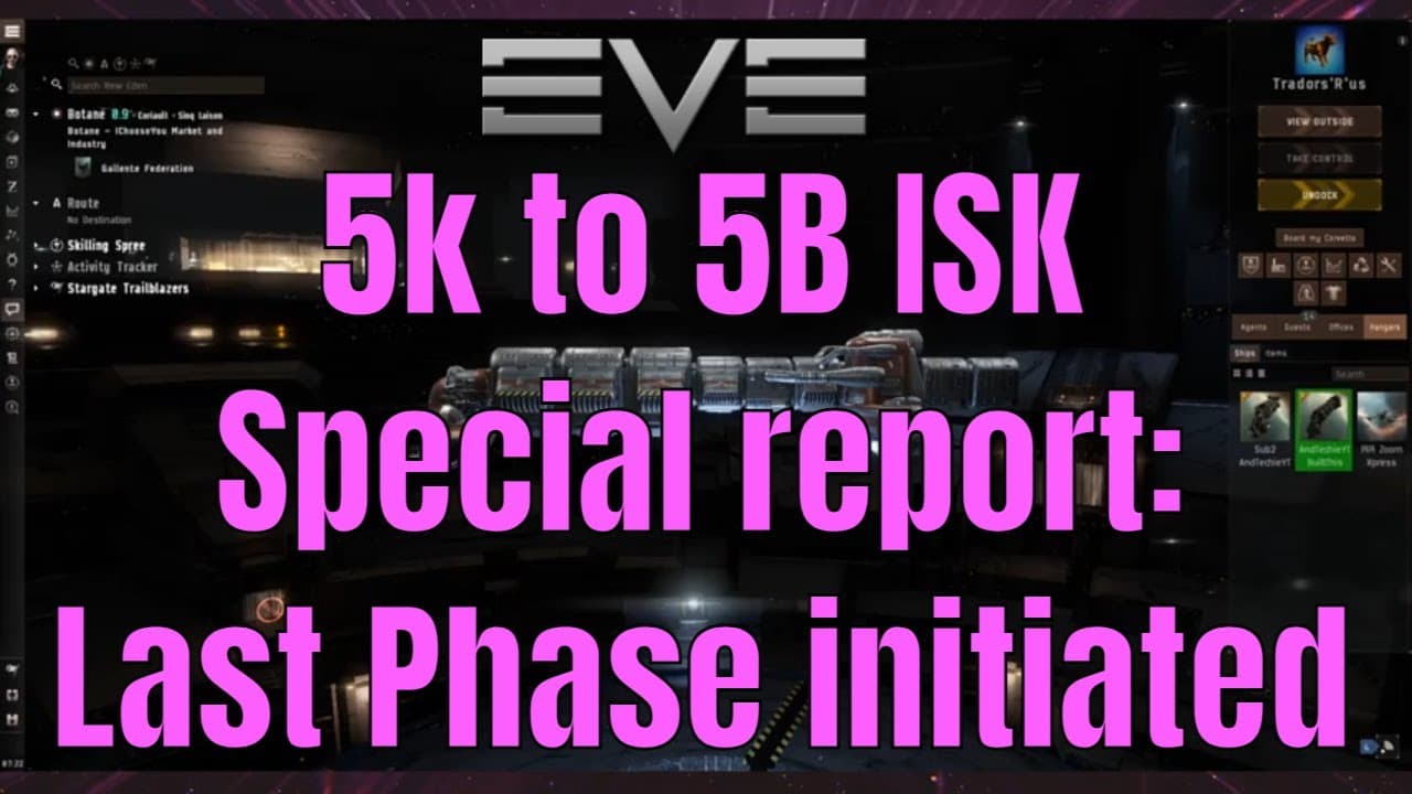EVE Online Trading and Hauling Occator and Viator