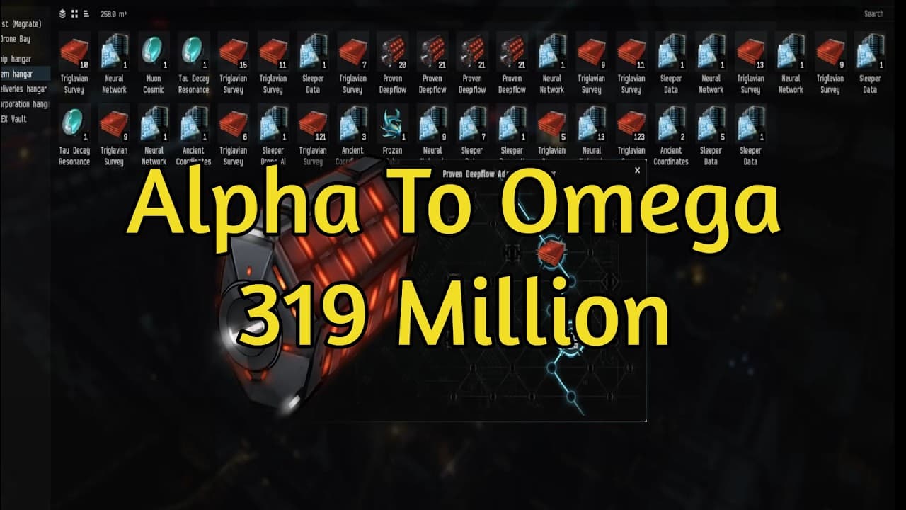 Getting To 319 Million With Deepflow Rifts | Alpha To Omega Ep. 2 | Eve Online