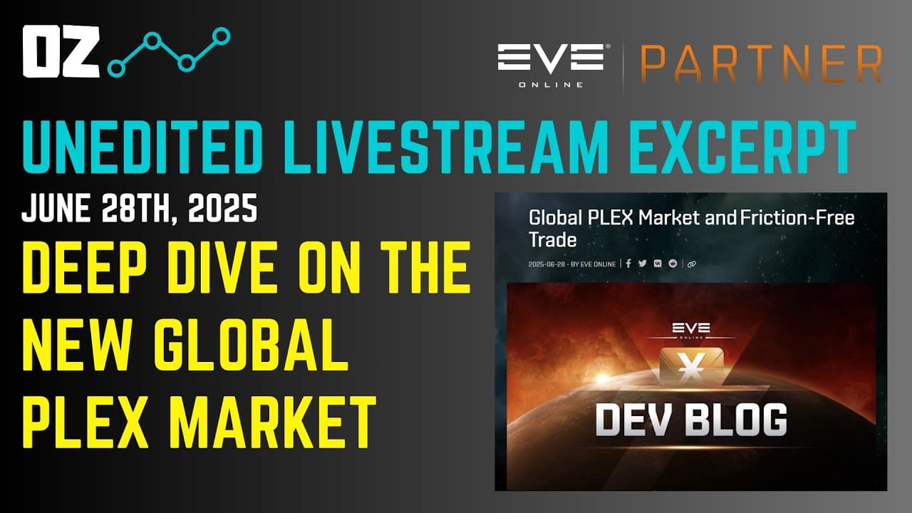 Dev Blog Deep Dive: Global PLEX Market | Unedited Livestream Excerpt