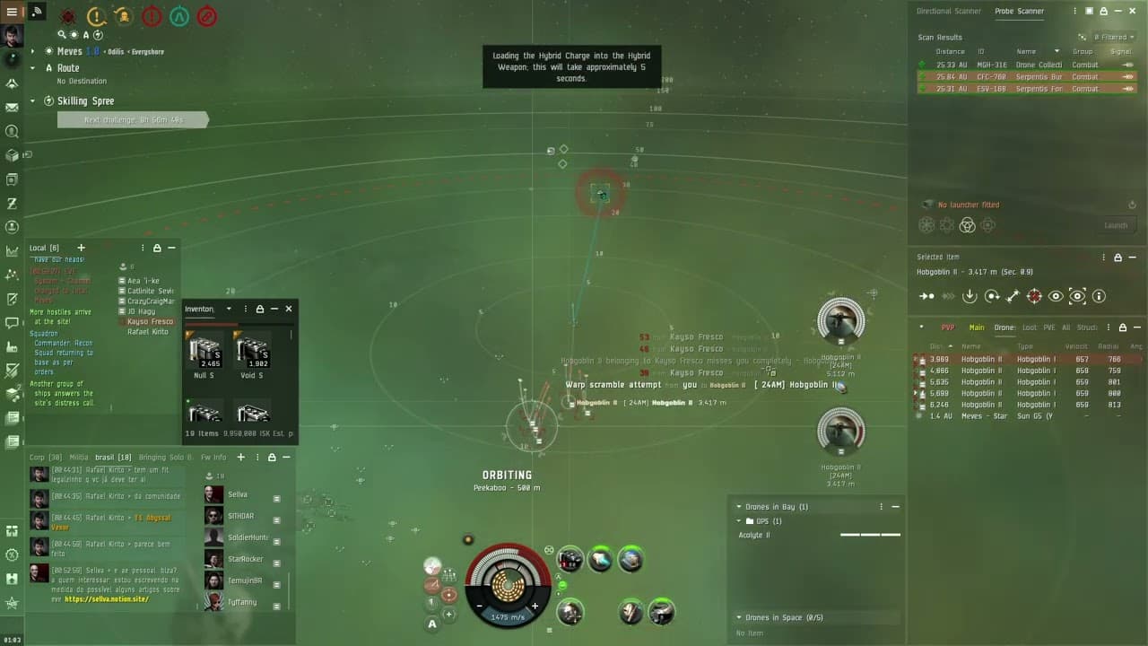 EvE DualRepIncursus vs Astero Explorer Draw