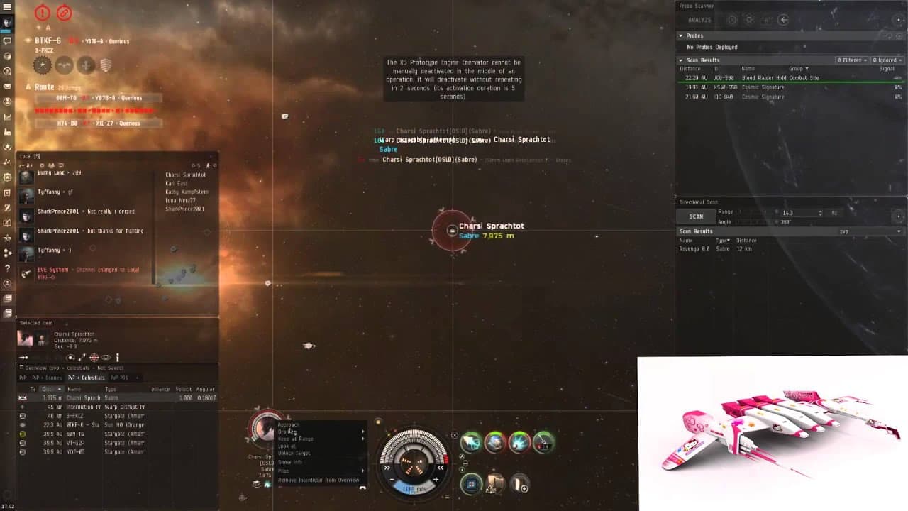 Kestrel - Using Missile Mechanics to your advantage before committing.