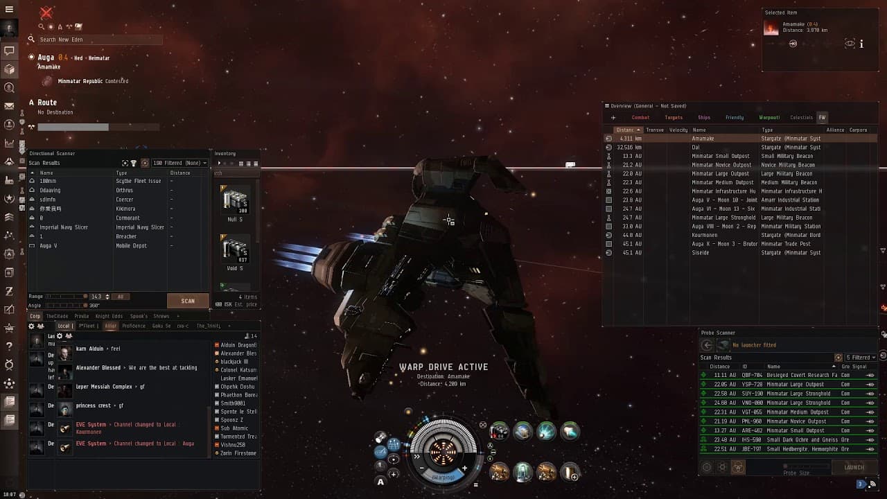 EVE PVP: Lasker's First Livestream, Lowsec Frigates