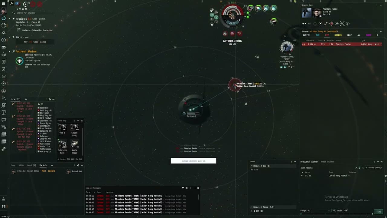 EvE Dualweb Incursus Vs Kitty Hookbill - Loose
