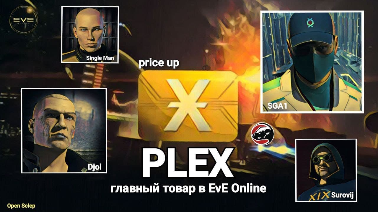 Бесконечный рост цены на PLEX в EVE Online