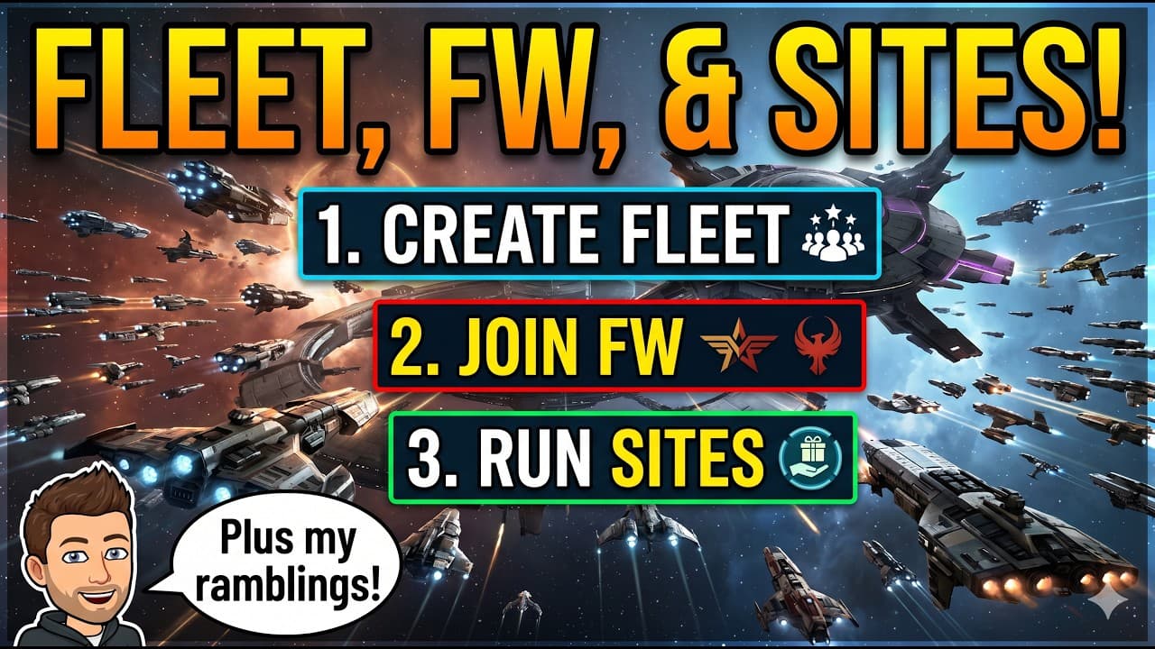 EVE Online 2026: The Ultimate Faction Warfare Starter Guide (Fleets, Sites & Real Talk)