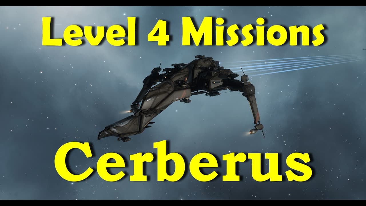 EVE Online - Caldari Navy Level 4 Missions in a Cerberus