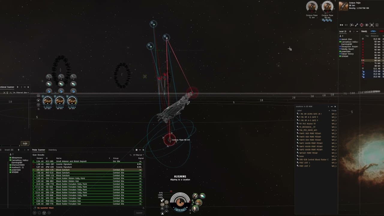 Eve Online Farme de Carrier  Thanatos