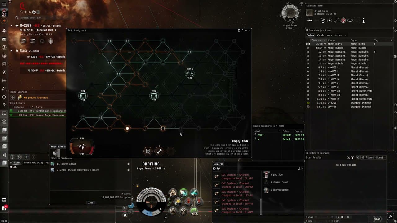 Eve Online - 1 day old Alpha Clone Vs. 11M Relic Can