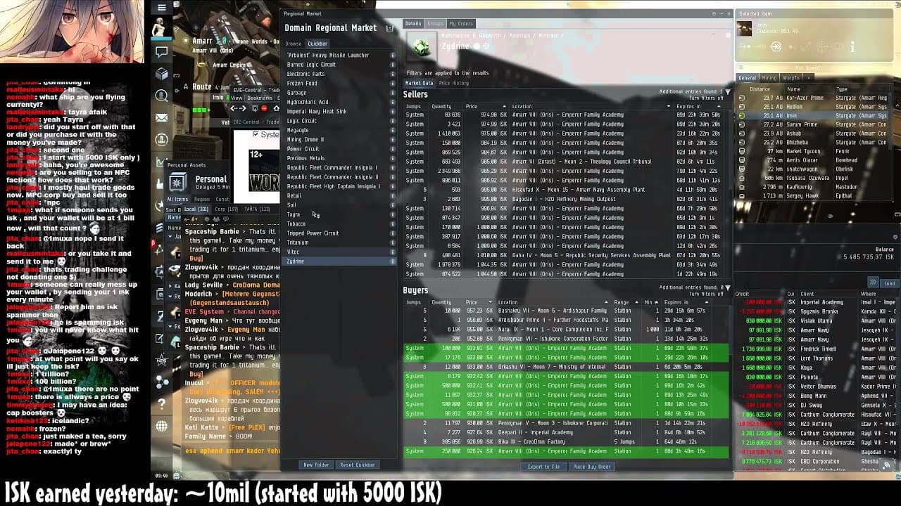 5000 ISK to 1billion trading challenge (day 2) (part 2)