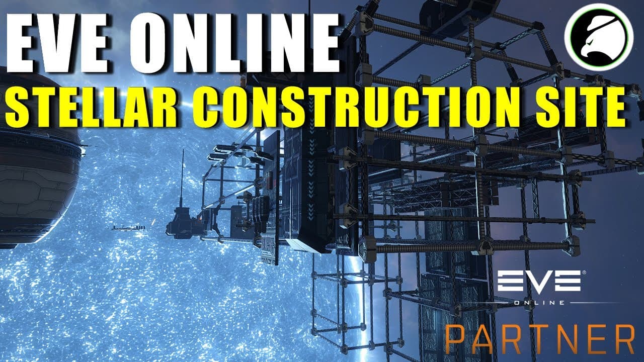 EVE Online Stellar Construction Site Fly Through