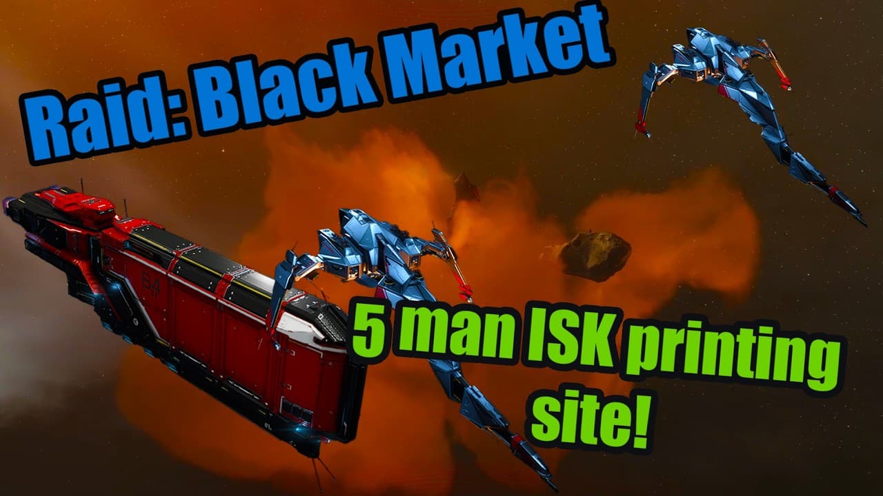 Raid: Black Market Homefront - ISK printer for 5 people | EVE Online site walkthrough