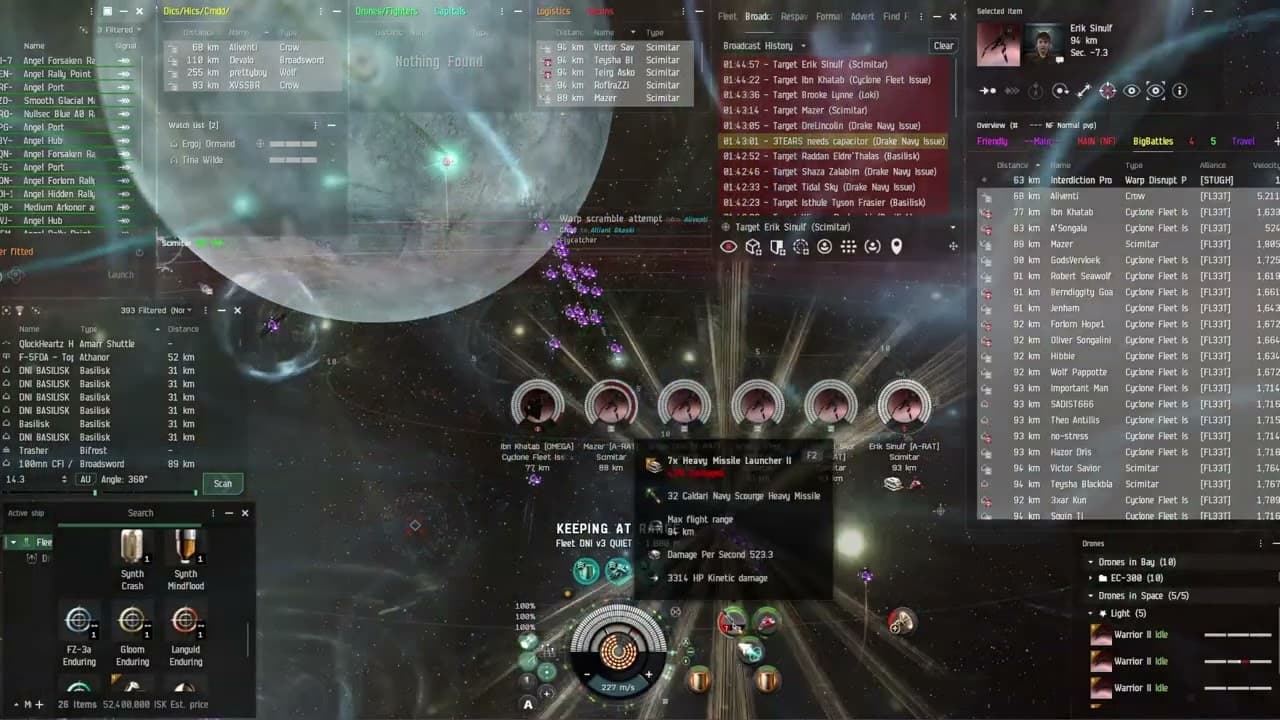 6 Fleet 3 Way - 180 Subcap BRAWL - QUIET/ROTE & VAPOR & SL0W vs NAVY & FL33T vs TERBL