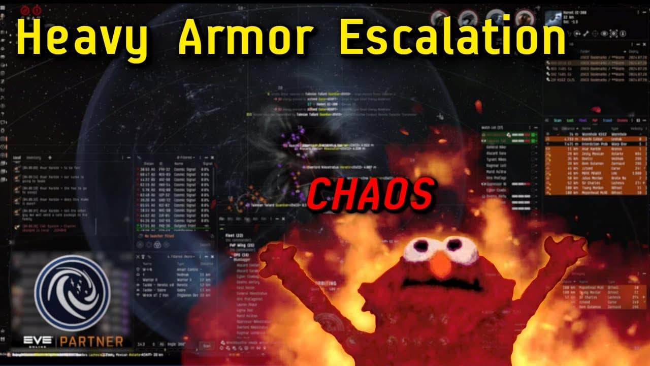 Chaos During Heavy Armor Escalation