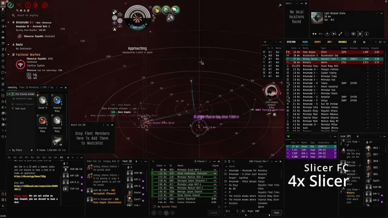 Multiboxing around New Eden - Episode I