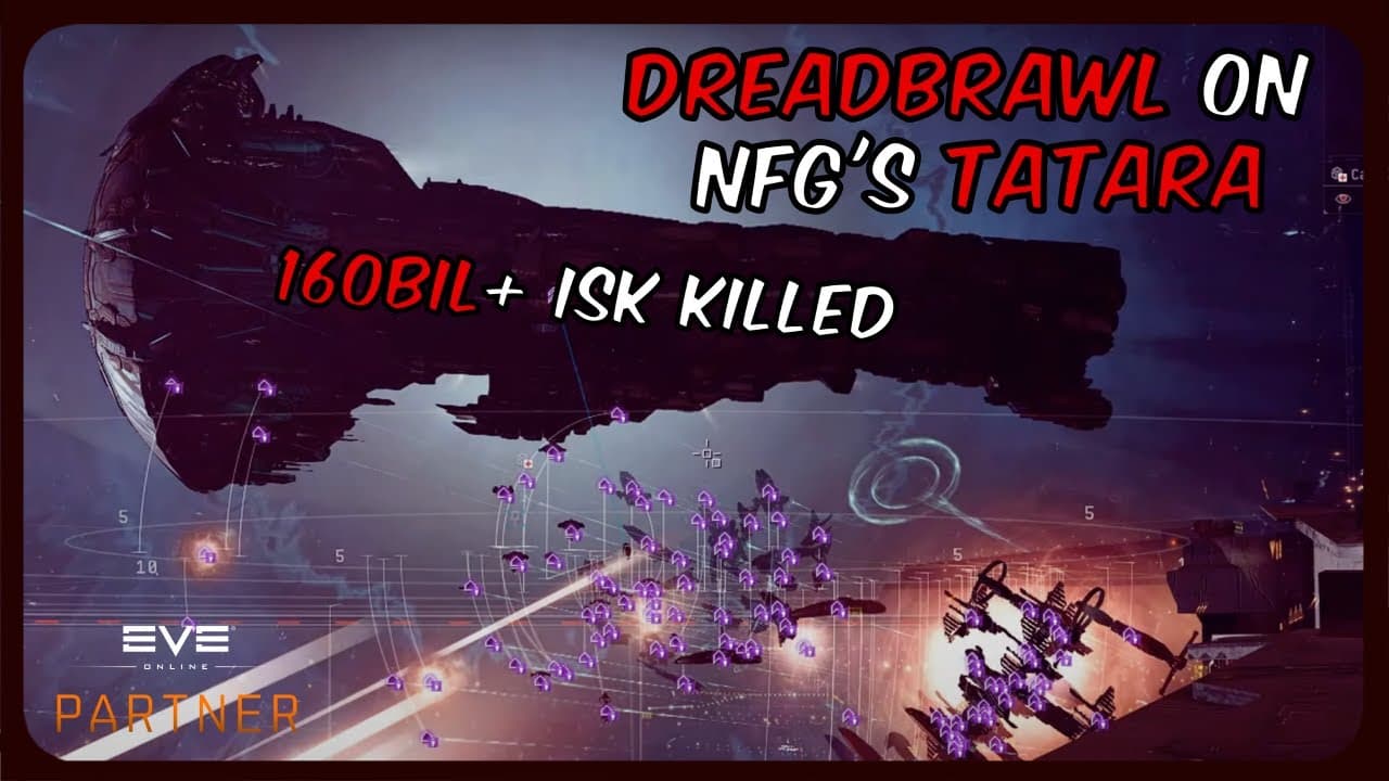 Chaotic Capital Brawl over a Tatara in Kor-Azor | EVE Online