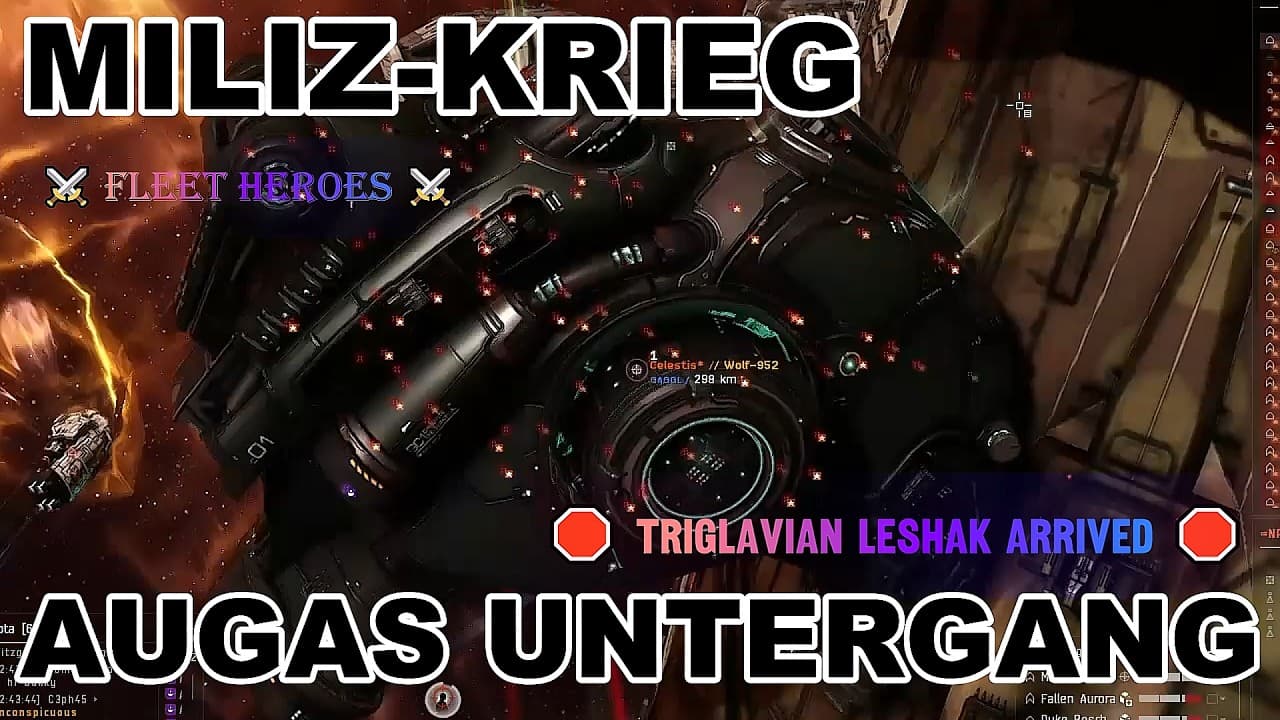 Apocalypse & Nestor: Die blutige Verteidigung von Auga | EVE Online