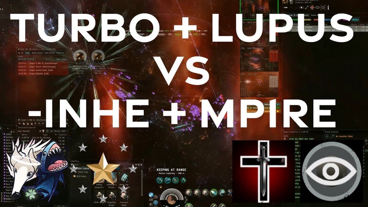 TURBO + LUPUS vs -INHE + MP1RE
