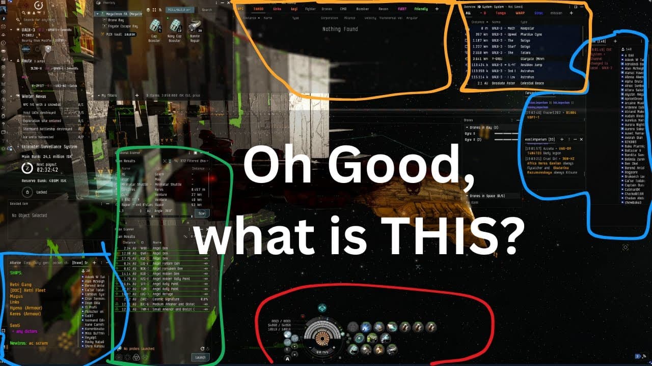 Short EVE UI Check up... there is a lot way to much?!