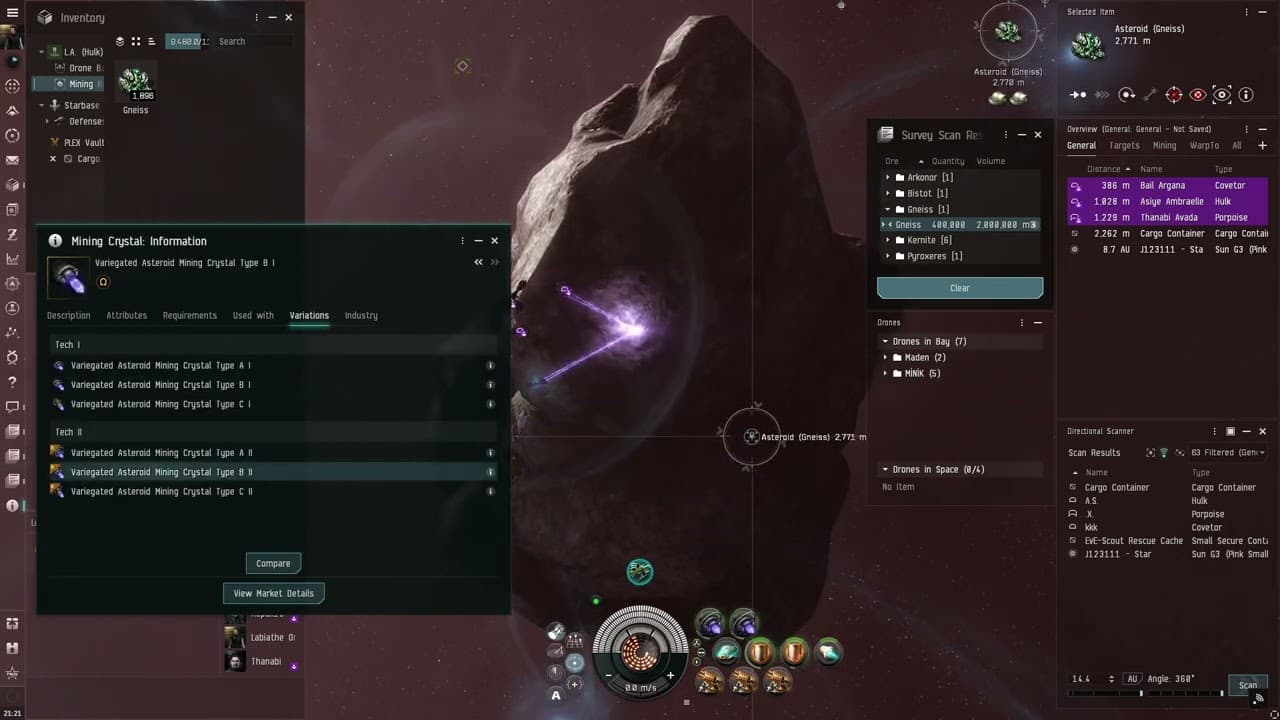Eve Online Wh Mine Average Frontier Deposit