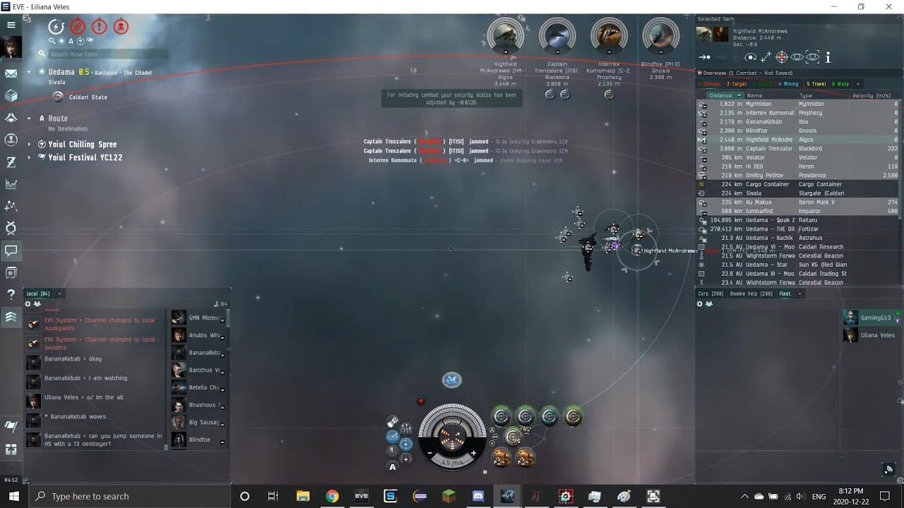 Using an alt in a Griffin to steal a Myrmidon