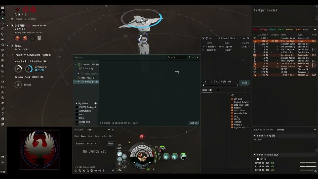 Blasters At Zero: Eve Online Solo ESS